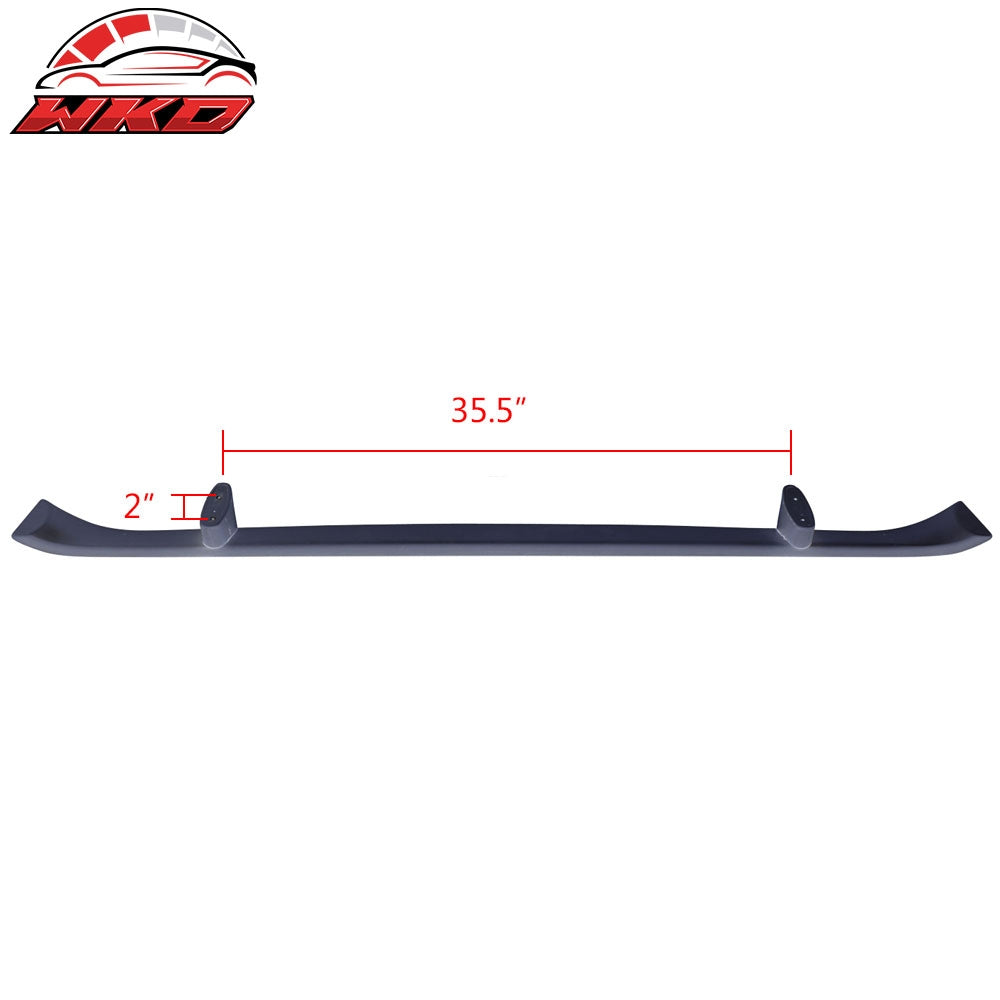 Fits 08-23 Dodge Challenger OE Style Matte Black Rear Trunk Lid Spoiler Wing Lip