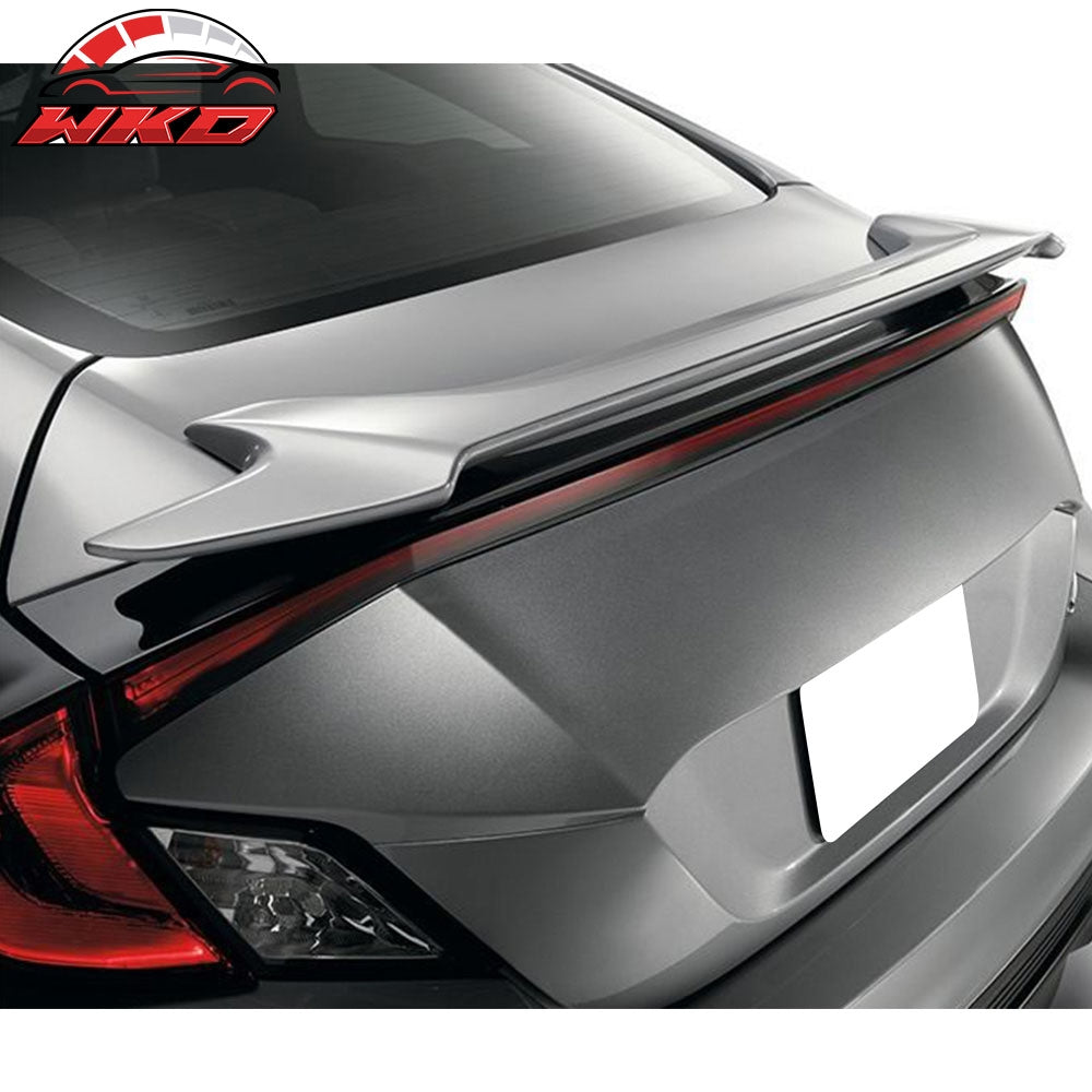 Fits 16-20 Honda Civic OE Style Trunk Spoiler ABS #PB73P Midnight Purple Pearl