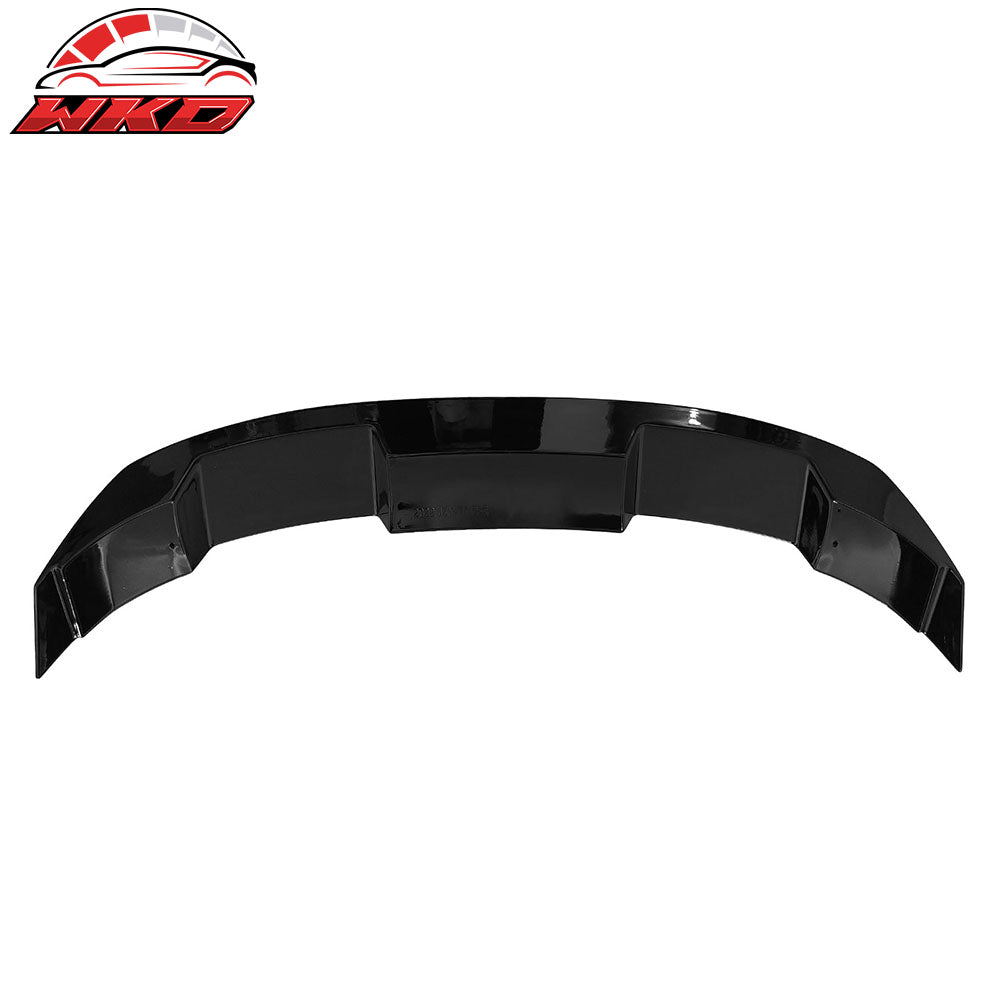 Fits 22-26 Honda Civic 11th Gen Sedan Trunk Spoiler Gloss Black Rear Wing ABS