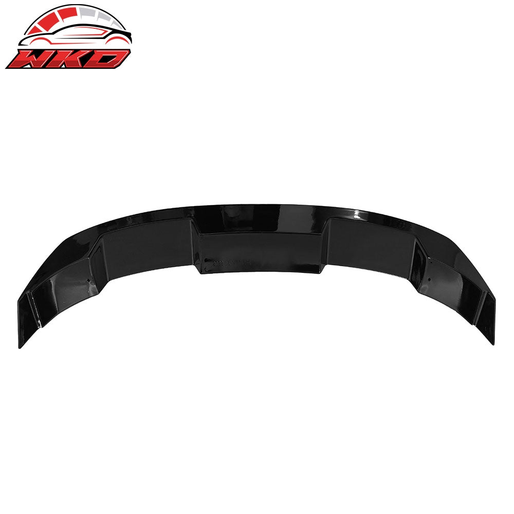 Fits 22-26 Honda Civic 11th Gen Sedan Trunk Spoiler Gloss Black Rear Wing ABS