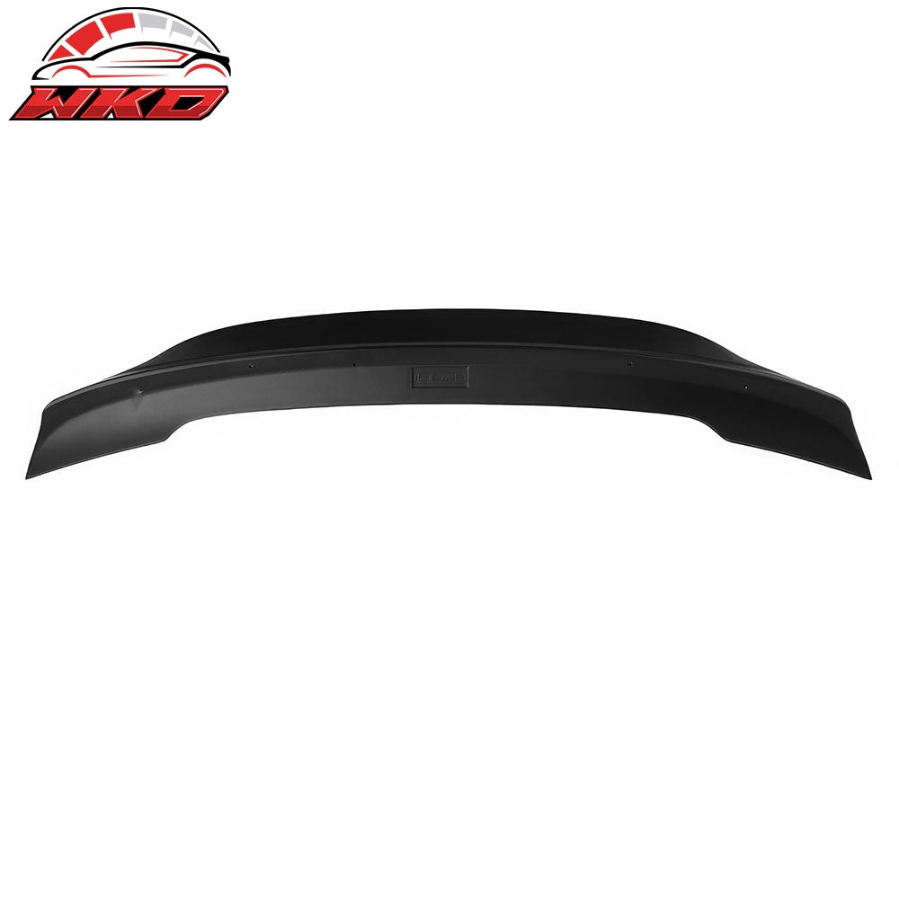 Fits 22-25 Subaru WRX 5th Sedan R Style Matte Black Rear Trunk Spoiler Wing ABS