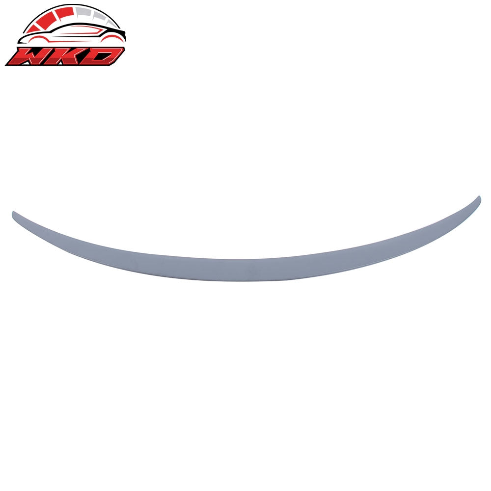 Fits 20-25 Tesla Model Y OE Style Rear Trunk Lid Spoiler Wing Lip Unpainted Gray