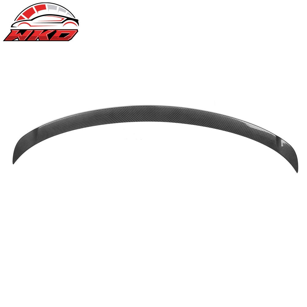 Fits 2026 Tesla Model Y Juniper P Style Trunk Spoiler Carbon Fiber Print ABS