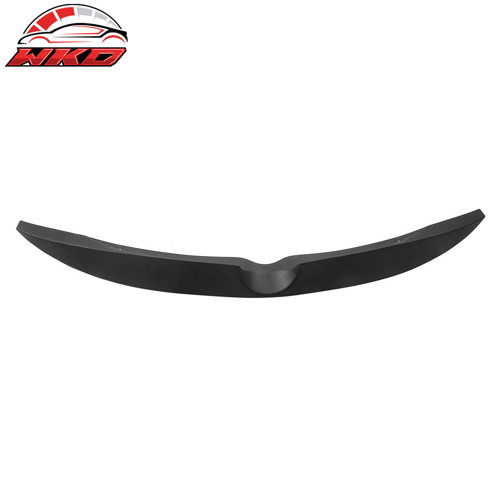 Fits 16-18 Toyota Rav4 IKON ABS Add-on Rear Trunk Spoiler Middle Lip Matte Black