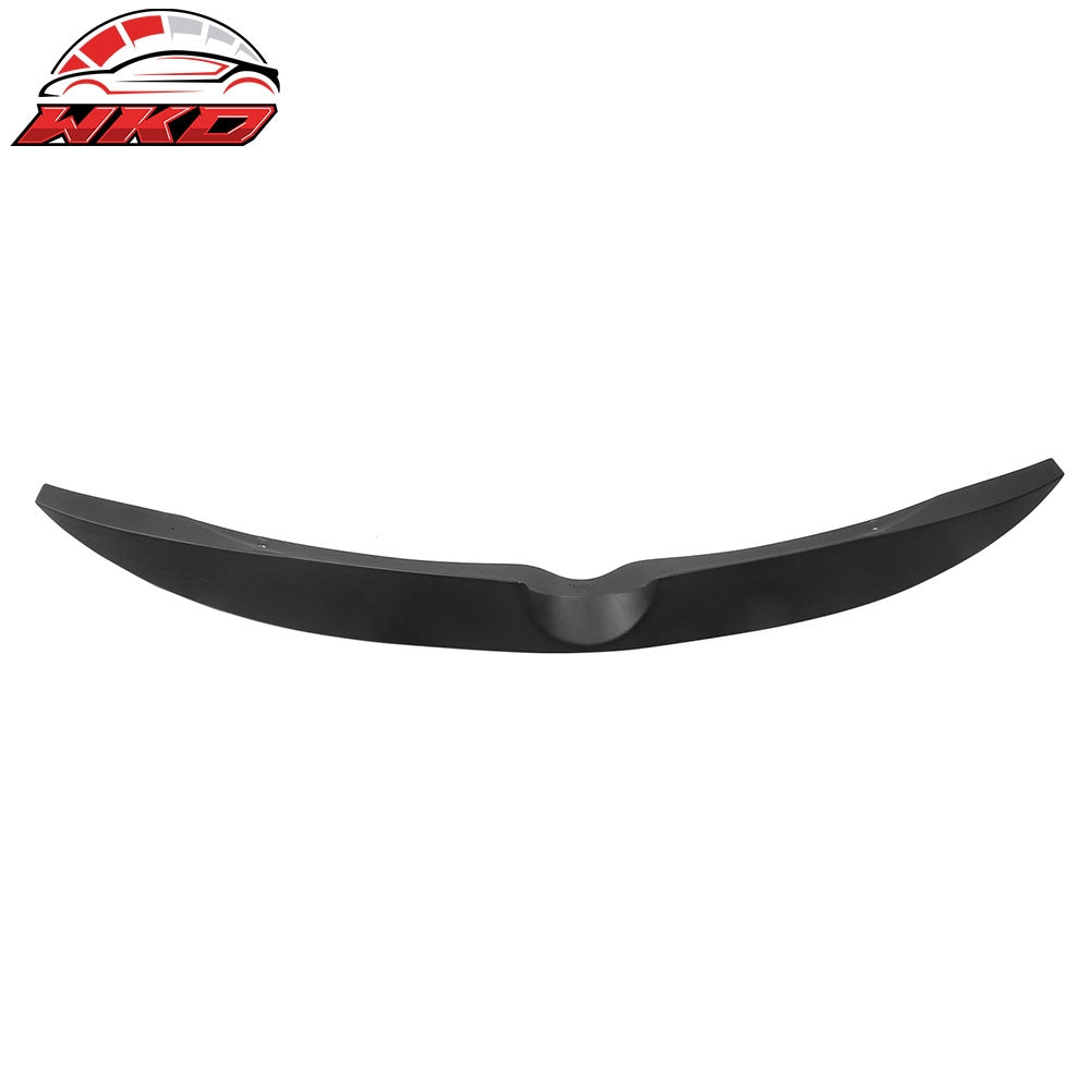 Fits 16-18 Toyota Rav4 IKON ABS Add-on Rear Trunk Spoiler Middle Lip Matte Black