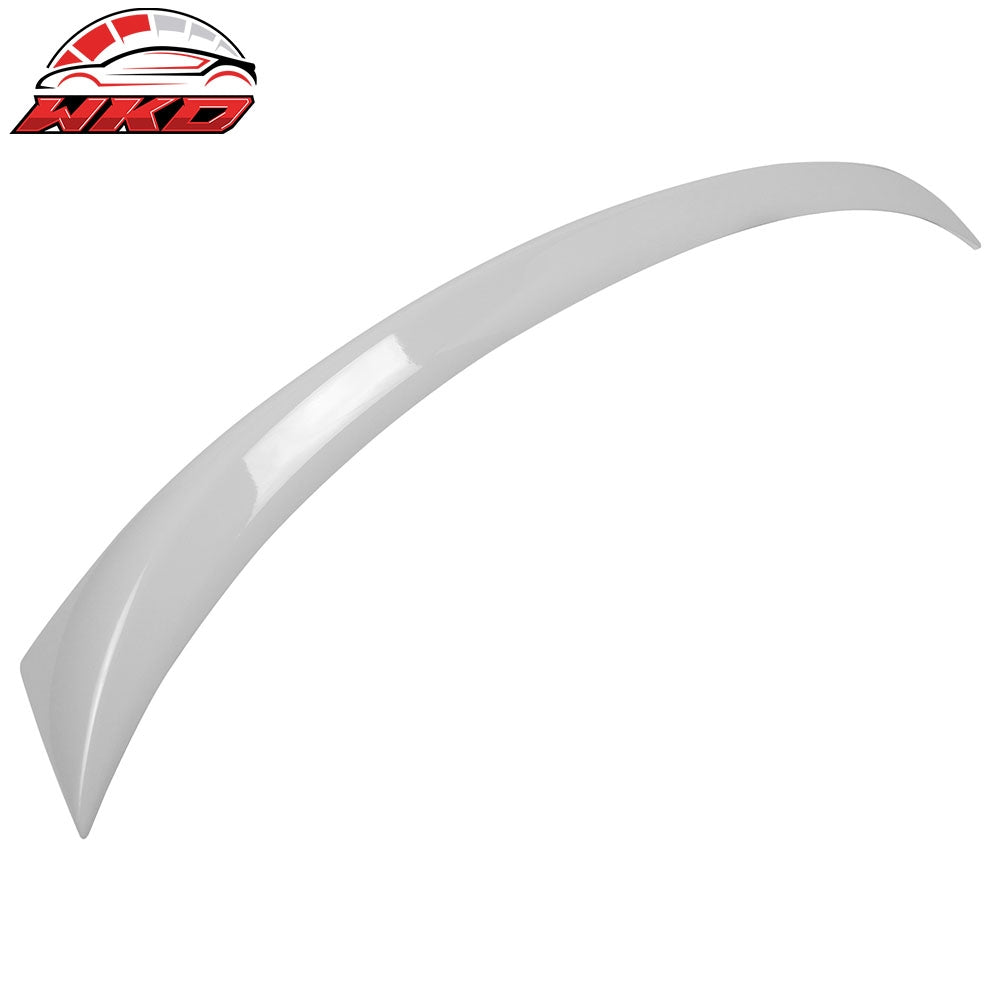 Fits 06-08 BMW E90 Trunk Spoiler + Front Splitter Painted #300 Alpine White III