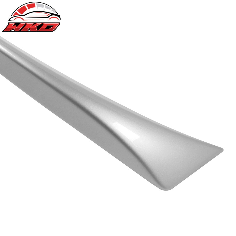 Fits 06-08 BMW E90 Trunk Spoiler + Front Splitters Painted #354 Titanium Silver