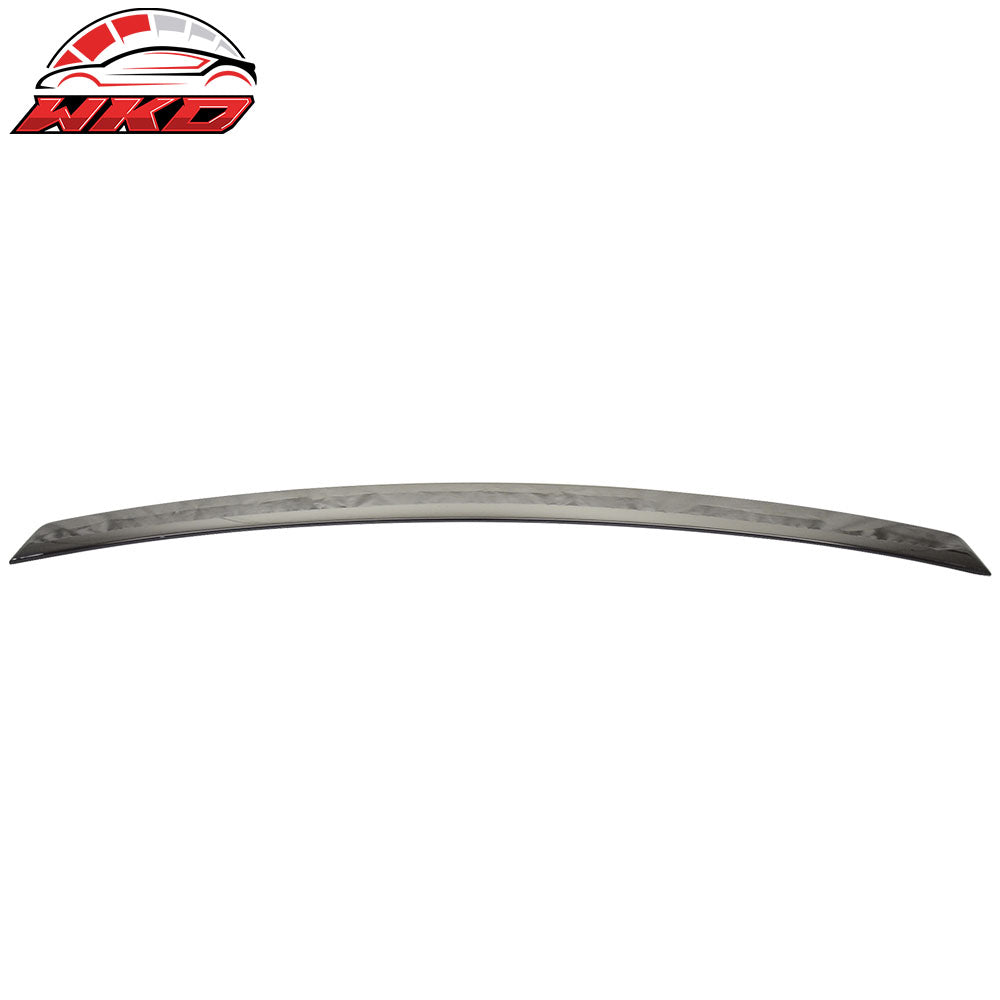 Fits 10-16 Benz W212 Sedan AMG Trunk Spoiler + OE Roof Wing Painted #040 Black
