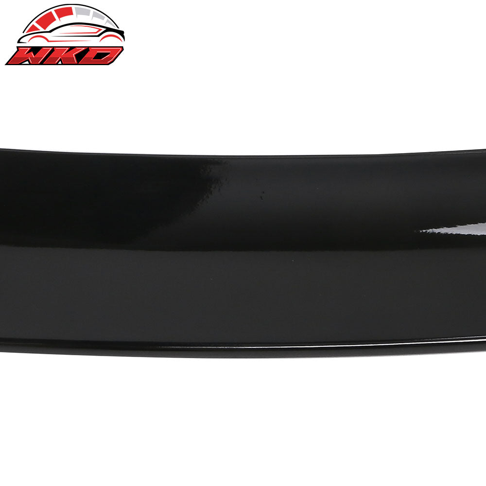 Fits 22-24Ā Hyundai Ioniq 5 Rear Trunk Spoiler + Roof Spoiler Lip Gloss Black ABS