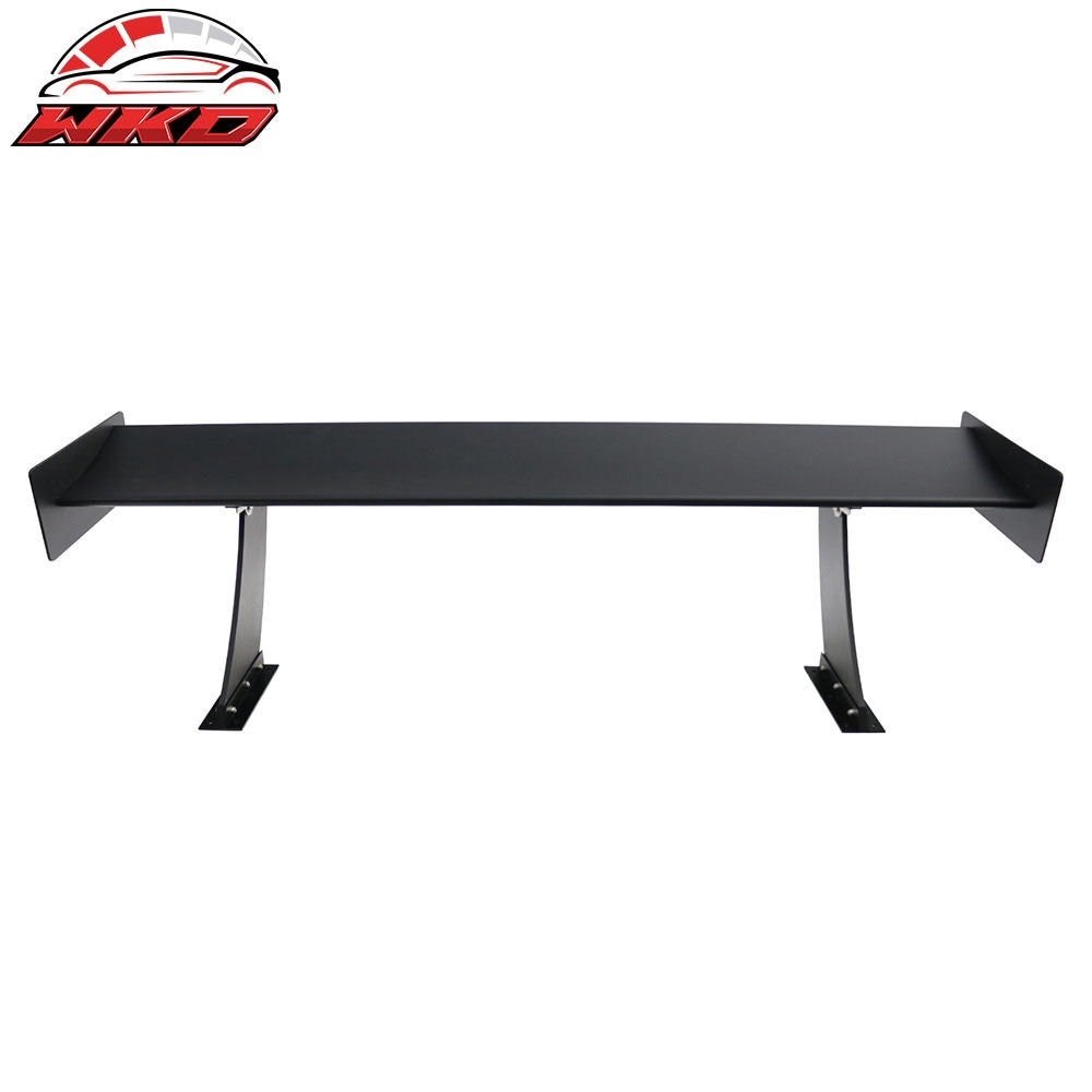 Universal 61" GTC250 Style Trunk Spoiler Rear Racing Wing (V4A Leg + Side Plate)