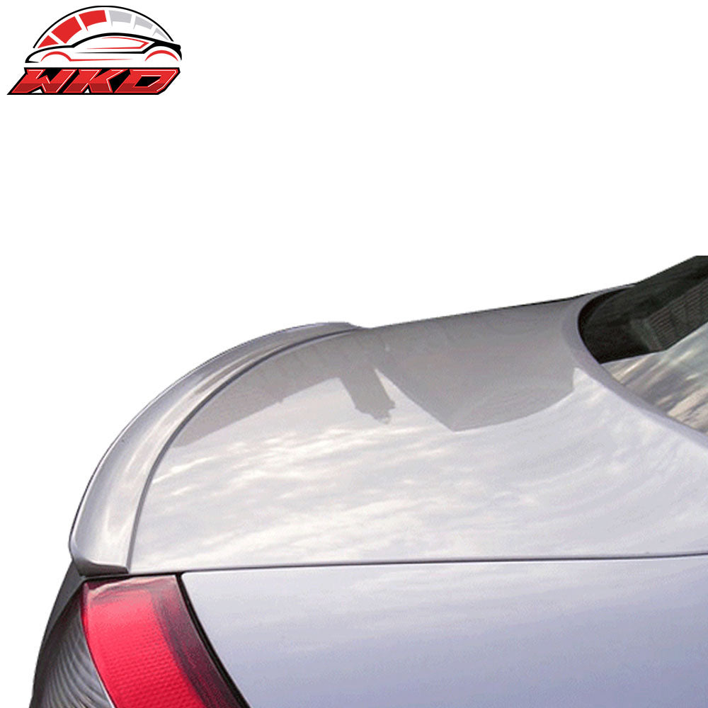 Fits 99-03 Volvo S40 1st Gen Unpainted Black Trunk Spoiler Wing - PUF