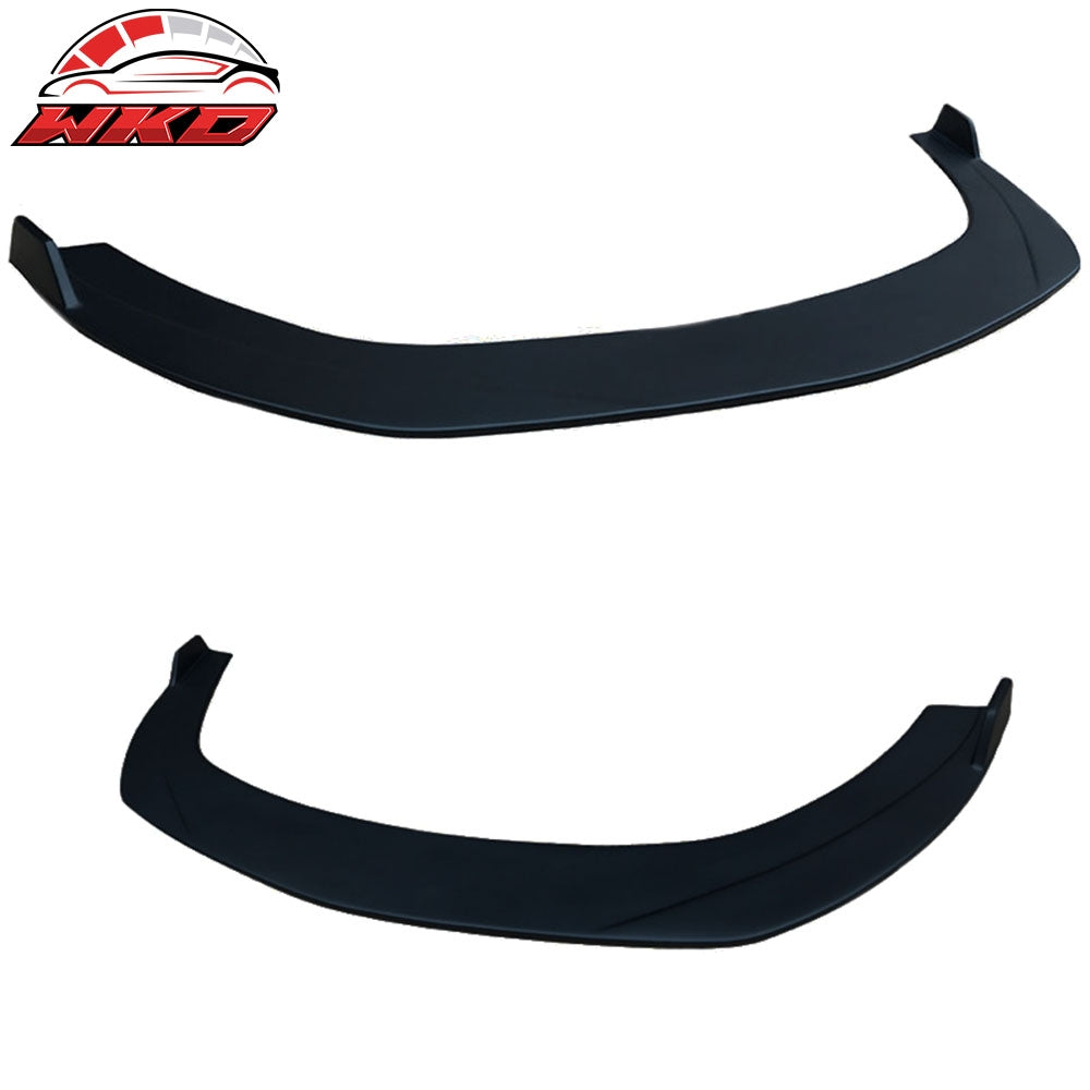 IKON Style Universal Front Bumper Lip Splitter Unpainted - PP