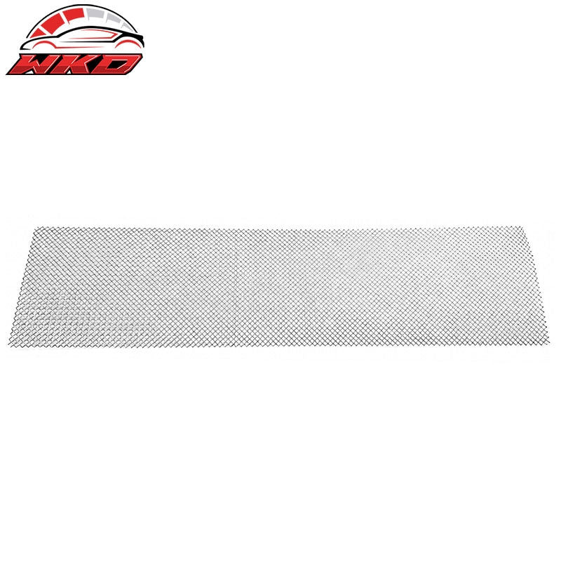 Wholesale Universal Woven Mesh Lock Crimp Style Front Hood Upper Grille Insert Chrome
