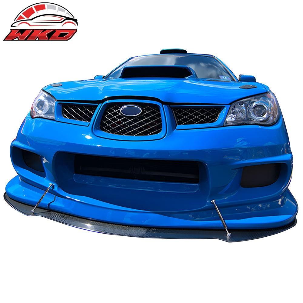 Carbon Fiber Adjustable 5.5-8 Inch Bumper Chin Lip Diffuser Rod Splitter Support