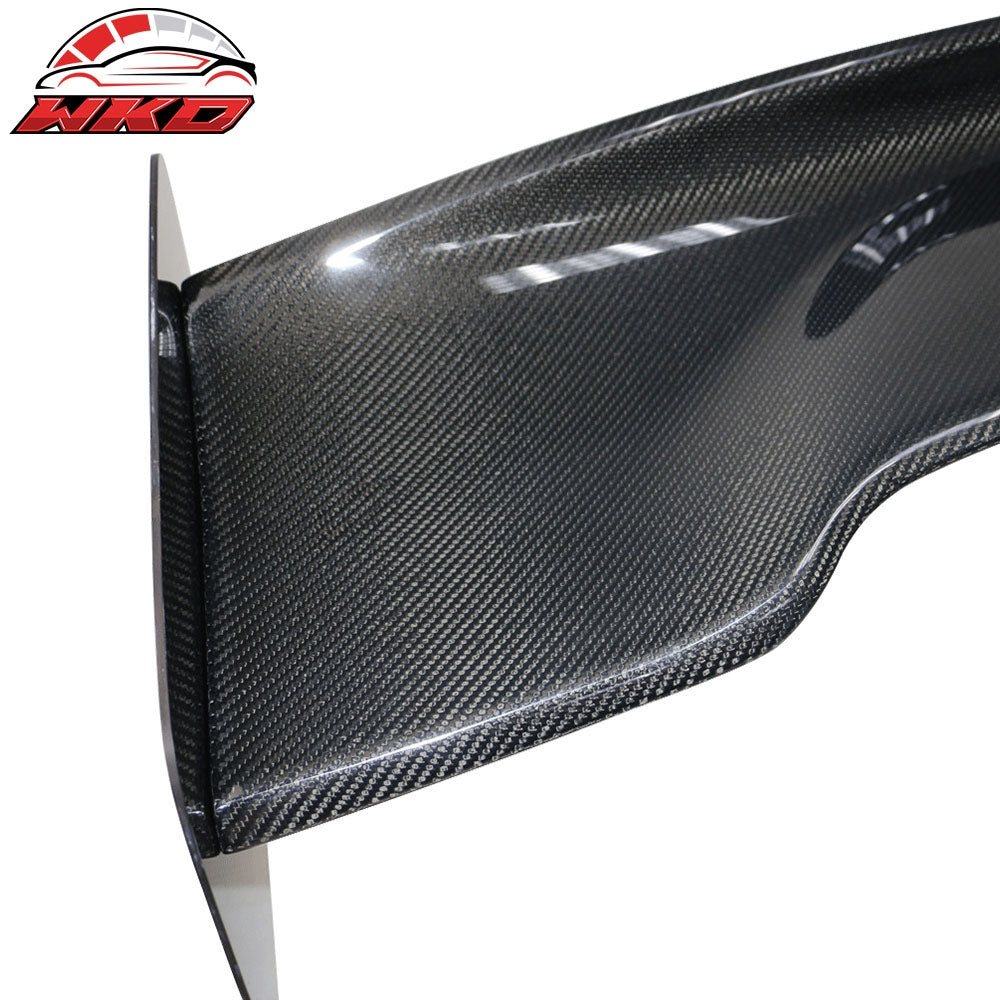 Universal 57 Inch JDM GT RS Type 3D Trunk Spoiler Wing - Carbon Fiber CF