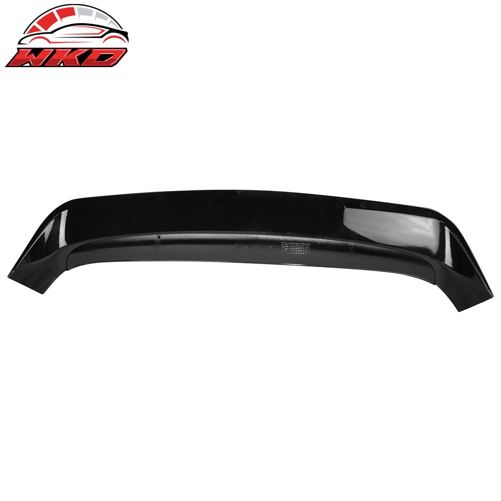 Fits 15-19 Volkswagen Golf GTI&Golf R DTO Style Roof Spoiler Painted #LC9X Black