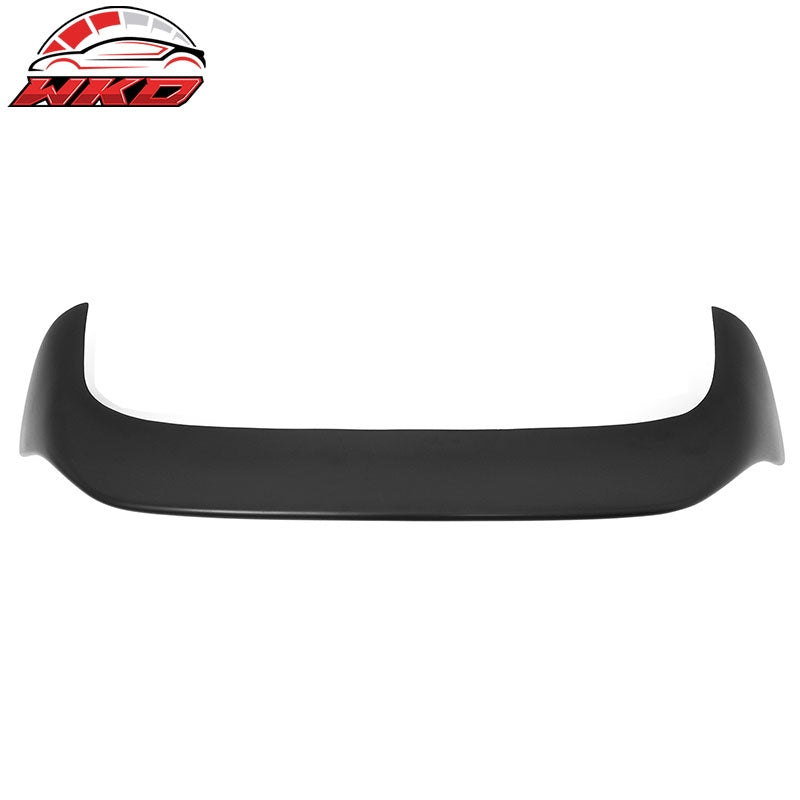 Fits 22-26 VW MK8 Golf GTI ES Style Rear Roof Spoiler Wing Lip Matte Black ABS