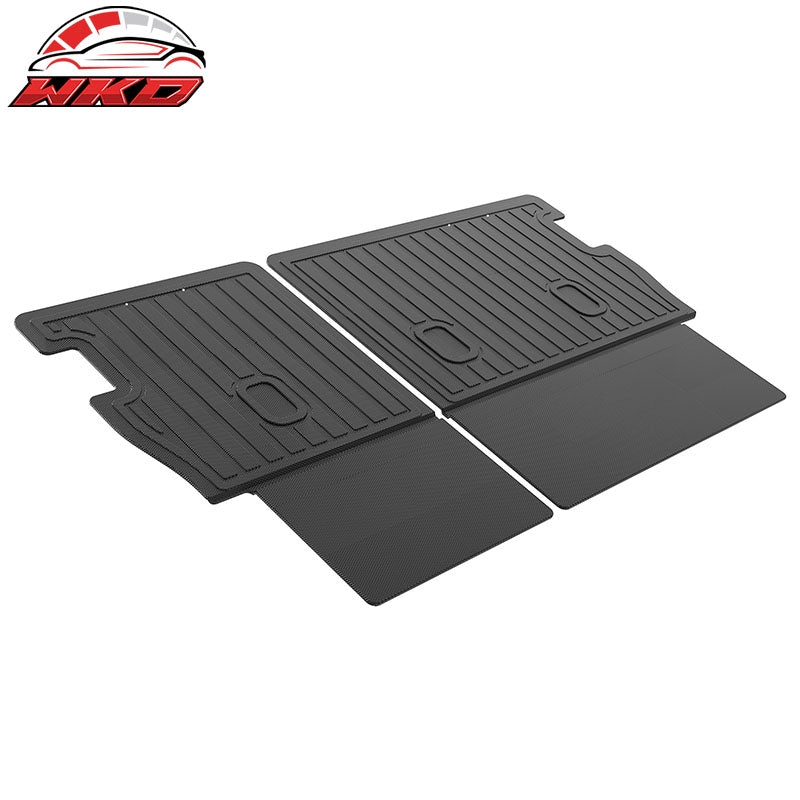 Fits 25-26 Volvo EX30 TPE Waterproof Rear Cargo Trunk Seat Back Protector Mats