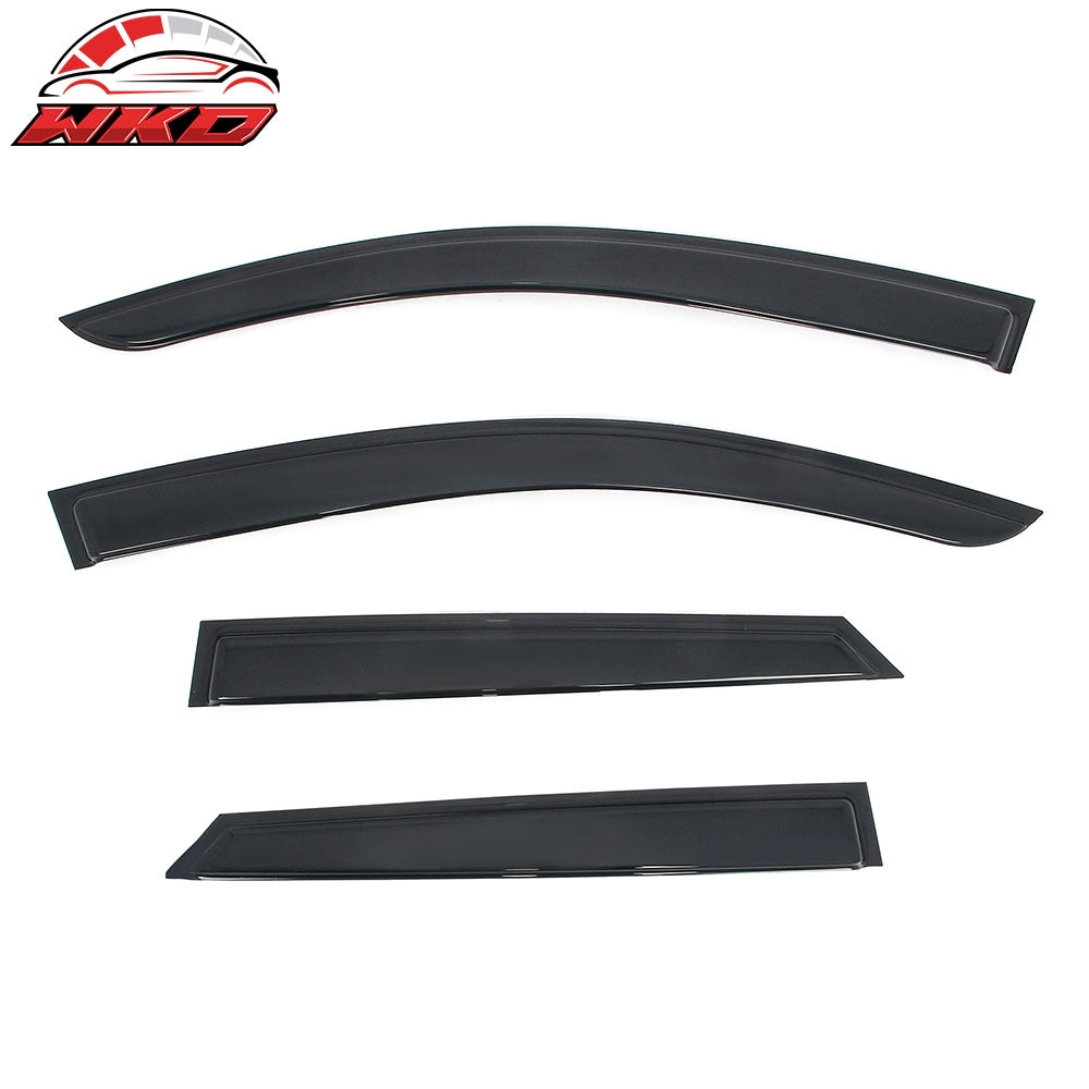 Fits 24-26 Chevy Blazer EV Slim Window Visors Acrylic 4PCS Sun Shade Rain Guard