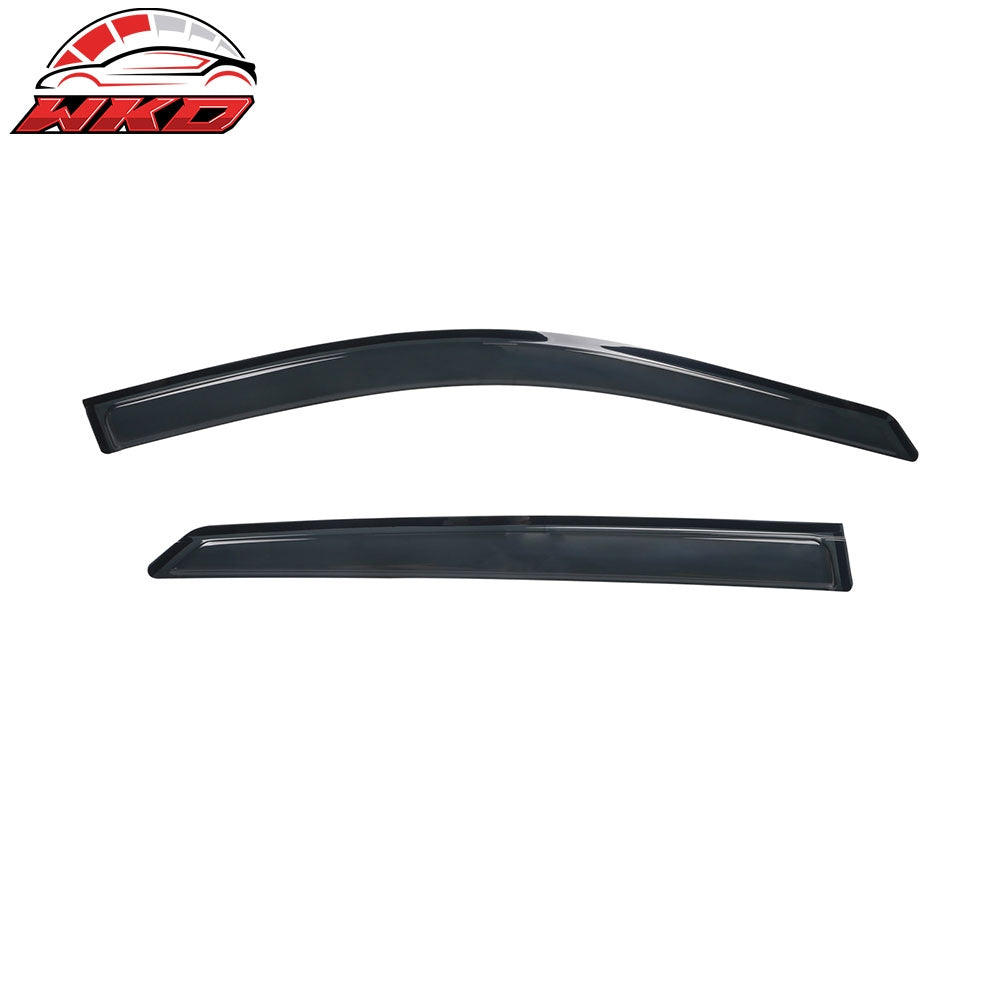 Fits 22-25 Hyundai Ioniq 5 N Acrylic Slim Window Visors Sun Rain Guards 4PCS Set