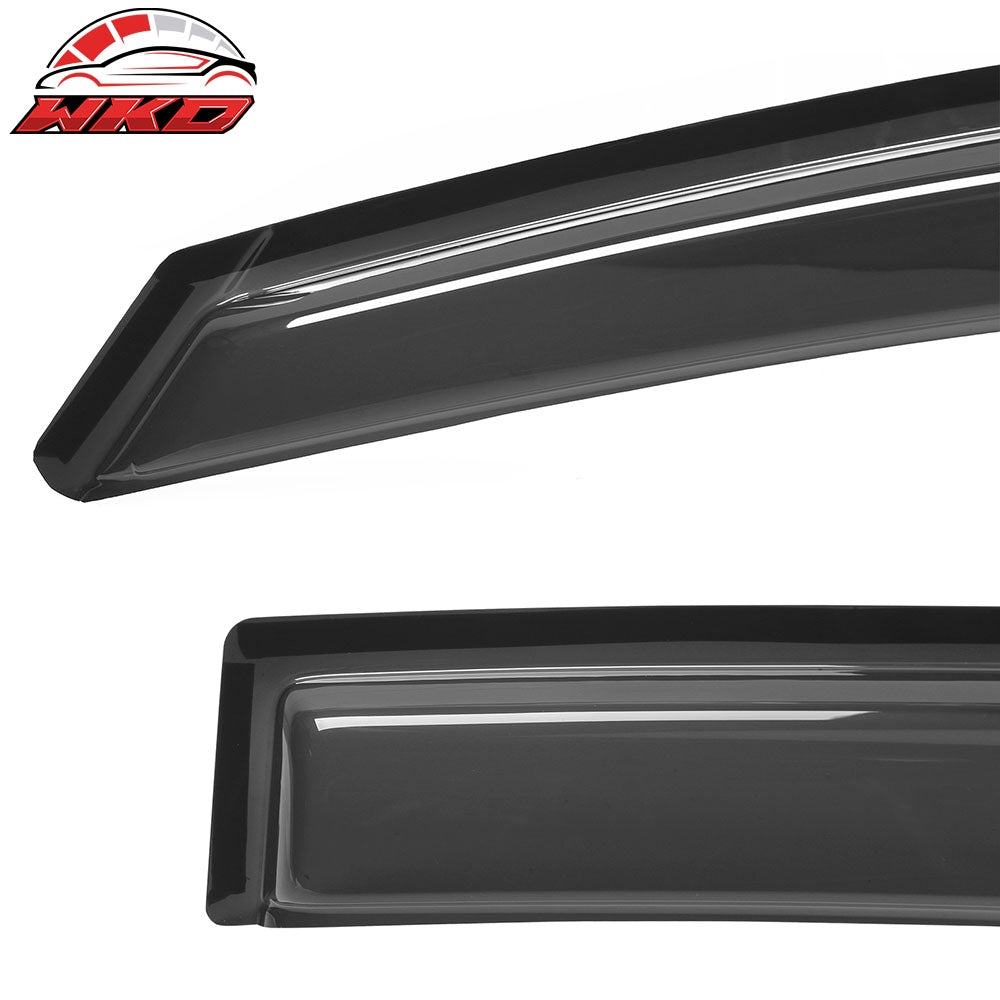 Fits 07-12 Nissan Altima L32A 4DR Window Visor Vent Rain Guard Shade Deflector
