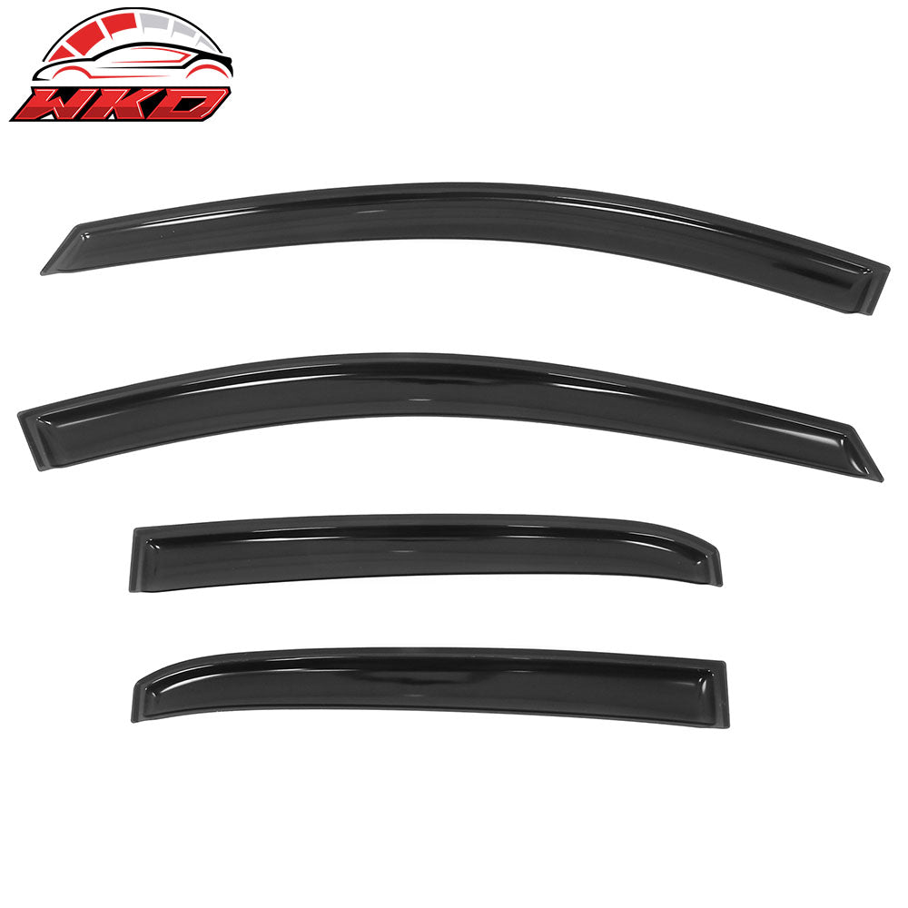 Fits 14-19 Toyota Corolla Sedan In-Channel Side Window Deflectors Rain Shade 4PC