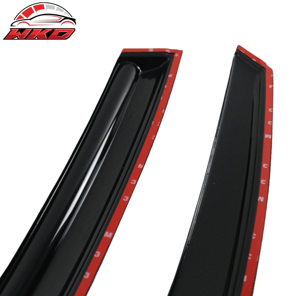 Fits 11-15 Kia Optima Mugen Style Acrylic Window Visors Rain Guard Deflector 4PC