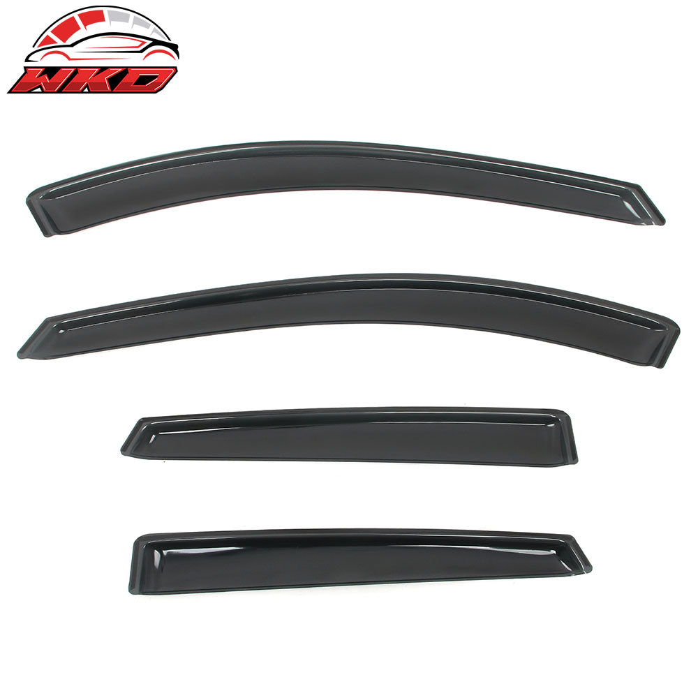 For 20-25 Ford Escape Window Visors Deflectors In Channel Acrylic Rain Sun Guard