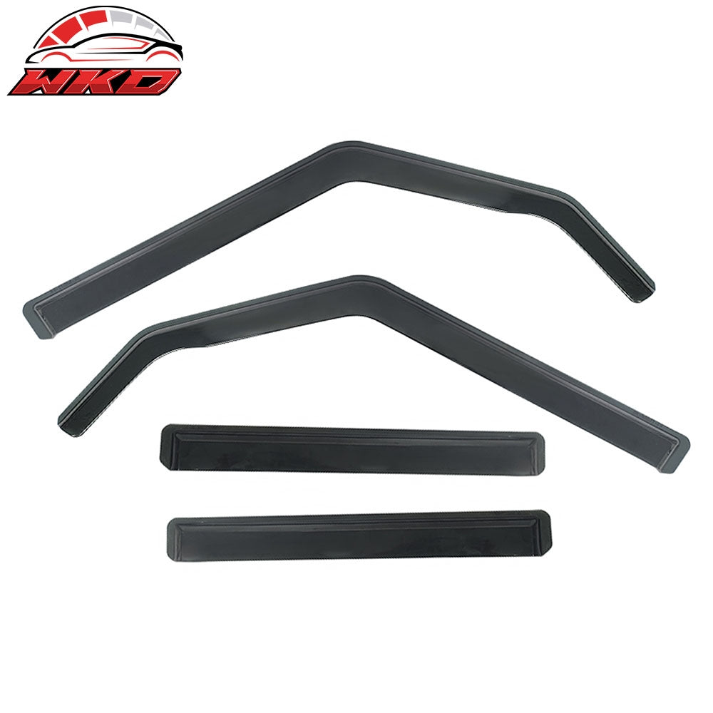 Fits 20-25 Land Rover Defender 110 130 In-Channel Window Visors Deflectors PC