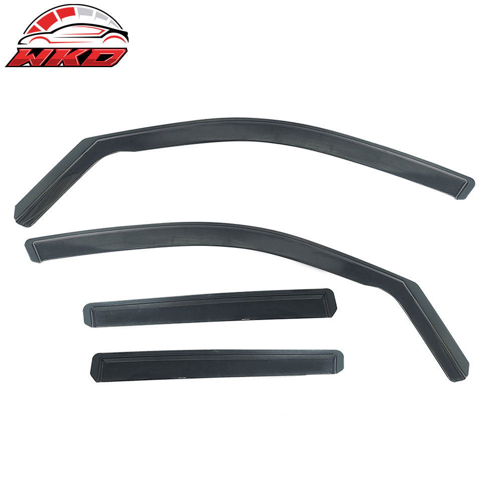 Fits 19-25 BMW G05 X5 F95 X5M Window Visors Injection PC In-Channel Deflectors