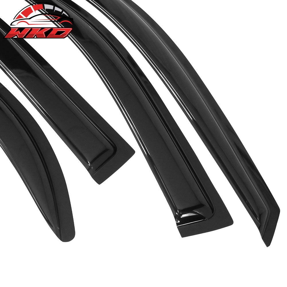 Acrylic Window Visors fits1993-1997 Toyota Corolla Vent Rain Sun Wind Guard