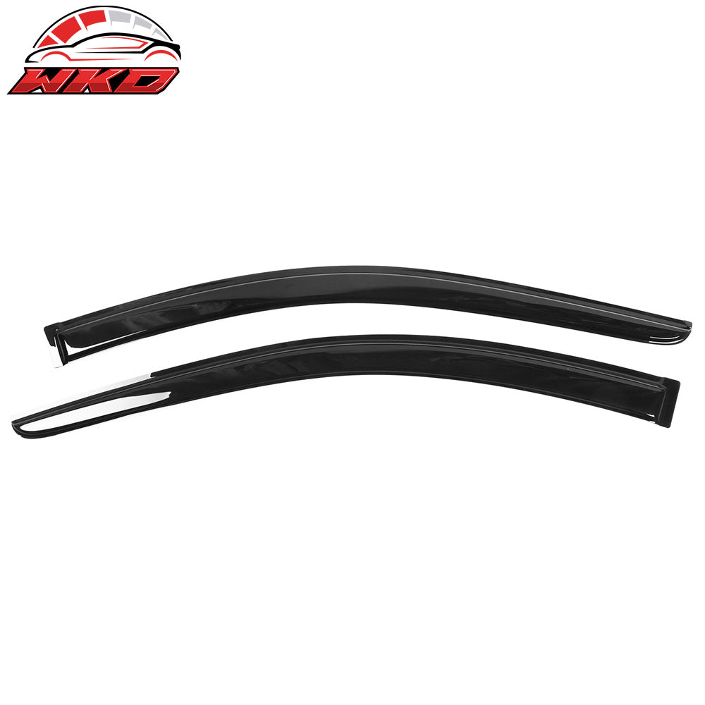 Fits 03-07 Honda Accord 2-Door Coupe Window Visors Acrylic Rain Guard Deflector