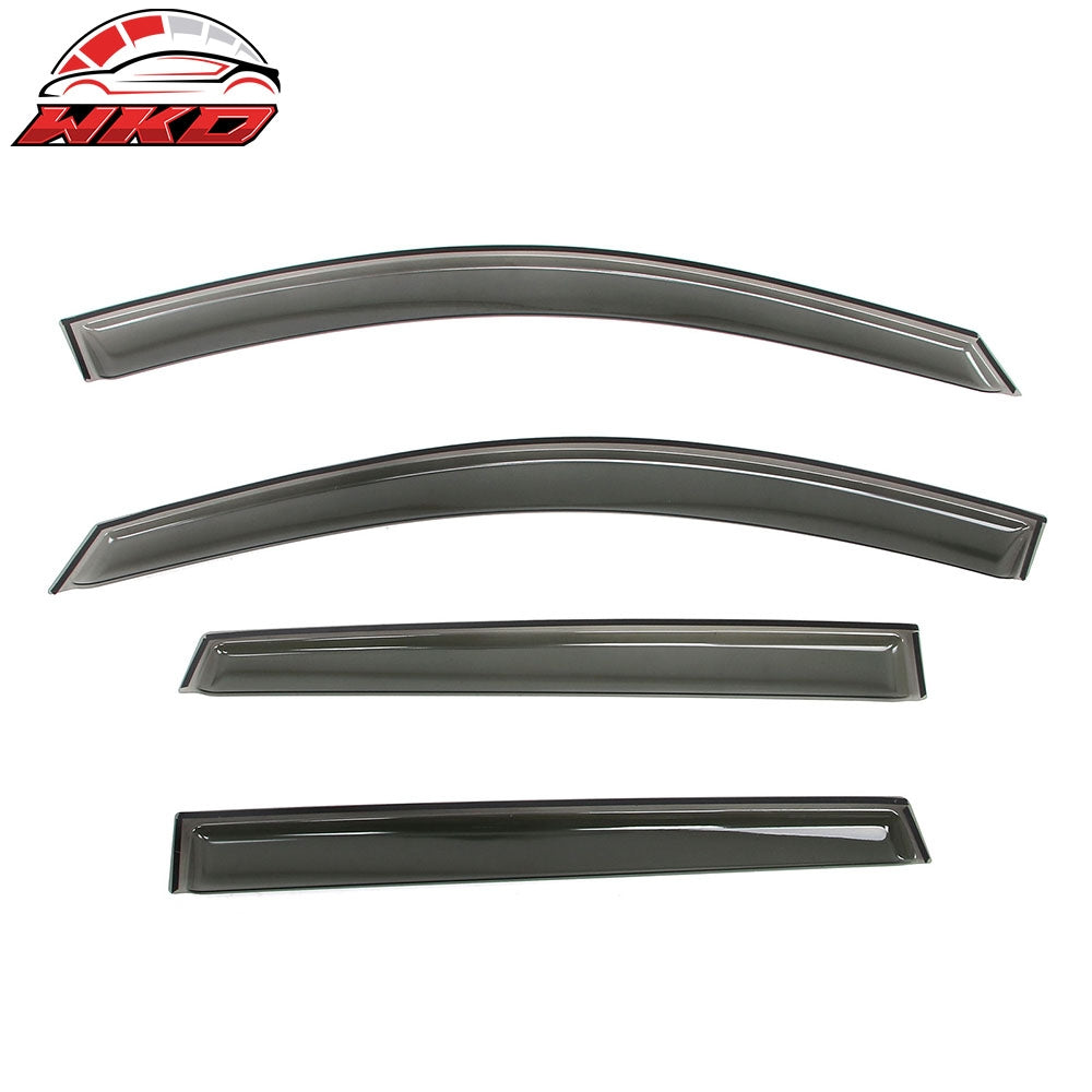 Fits 09-17 Chevrolet Traverse Window Visors Vent Sun Guards Deflector In-Channel