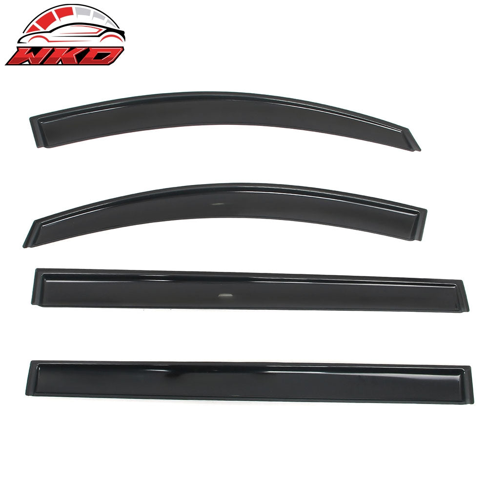 Fits 11-20 Toyota Sienna In-Channel Window Visors Acrylic Rain Shade Windshield