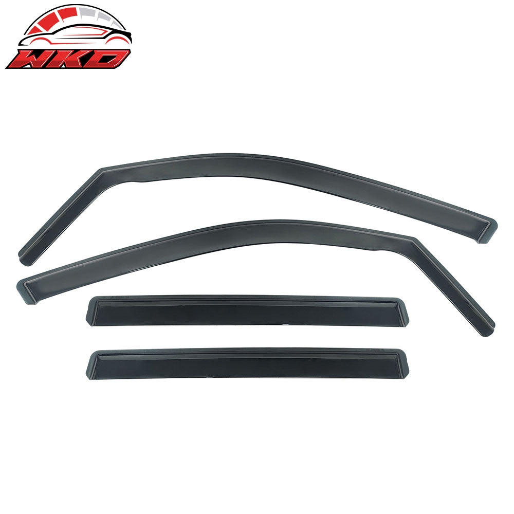Fits 19-24 Subaru Forester In-Channel Window Visors Rain Guards Deflectors PC