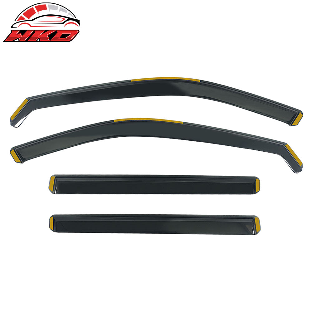 Fits 24-26 Toyota Grand Highlander In-Channel Window Visors Guards Deflectors PC