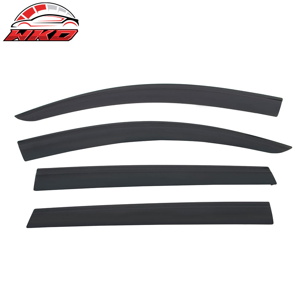 Fits 19-23 Hyundai Santa Fe Low Profile Style Tape-On Window Visors Deflectors