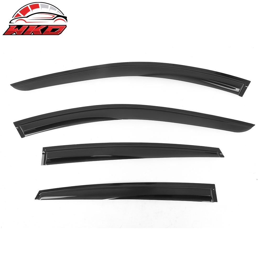 Fits 21-25 Genesis G80 G80EV Mugen Style Acrylic Window Visors Rain Shade 4PCS