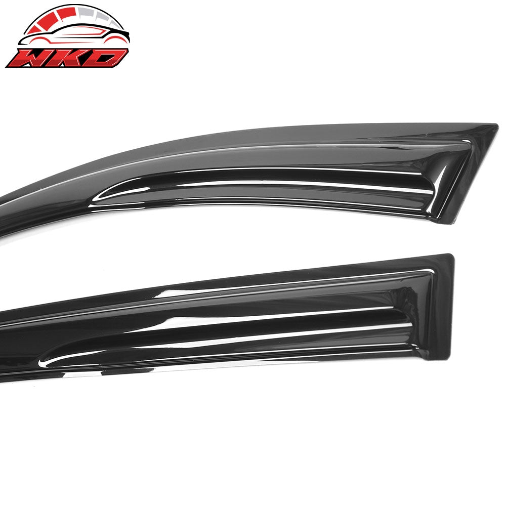 Fits 11-16 Kia Sportage Mugen Style Window Visors Rain Guard Acrylic 4Pc Set