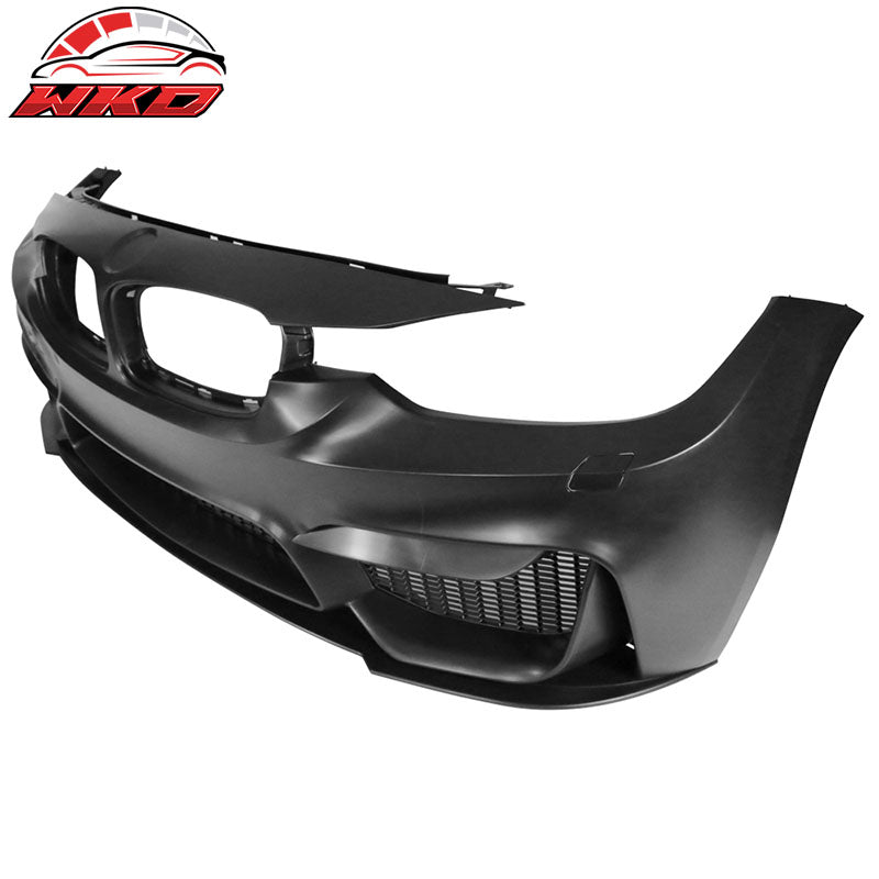 Fits 12-18 BMW F30 3 Series M3 Style Front Bumper Cover Replacement w/ Lip - PP