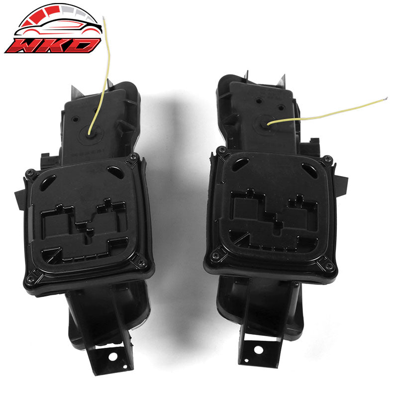 Fits 16-24 Chevrolet Camaro 2PCS DRL Fog Lights Clear W/Amber Switchback Signal