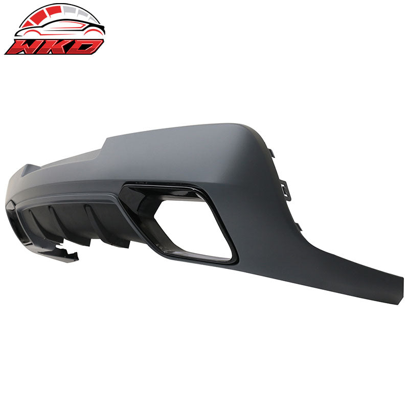 Fits 14-15 Chevrolet Camaro SS Style PP Front Bumper Cover W/Lip + Rear Diffuser