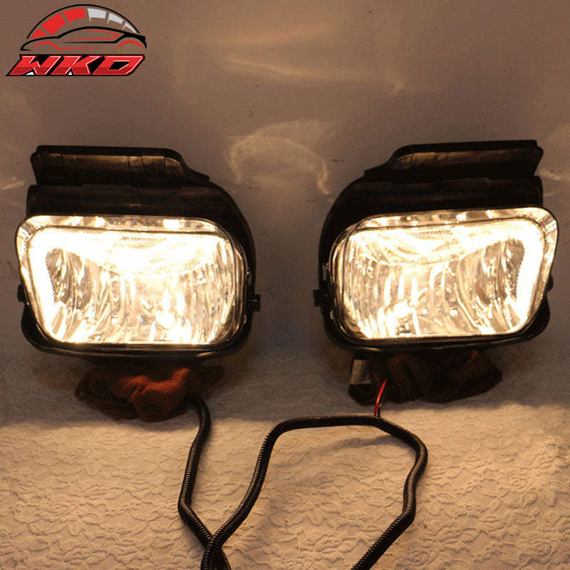 Fits 03-06 Chevy Silverado Avalanche Fog Lights Wiring Kit Bulb H10 12V 42W