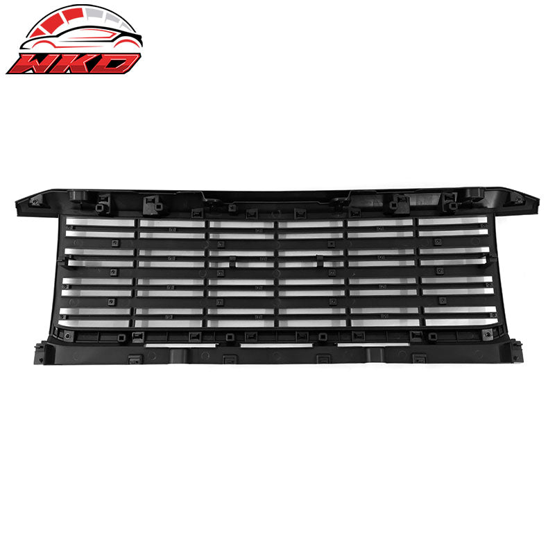 Fits 15-19 Chevy Silverado 2500HD 3500HD Factory Style Grille Hood Unpainted ABS