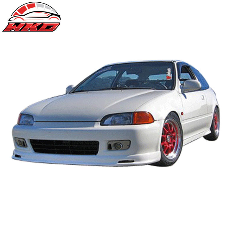 Fits 92-95 Honda Civic 2Dr 3Dr OE Style Clear Lens Driving Fog Lights W/ Switch