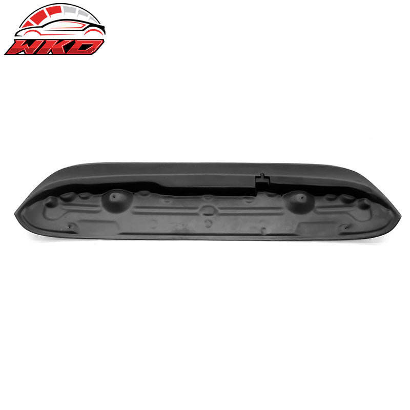 Fits 96-00 Honda Civic Hatchback Spoon Style Fiberglass Black Wing Roof Spoiler