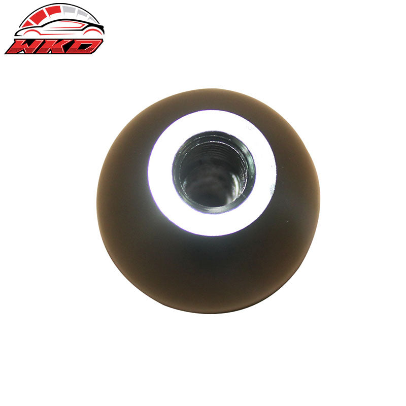 Gunmetal Aluminum MT M8X1.25 T-R Gear Shift Shifter Knob 5 Speed JDM Emblem Logo