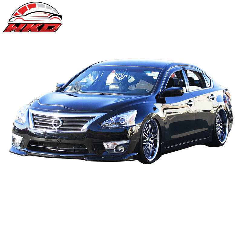 Wholesale 13-18 Nissan Altima L33 Window Visors Acrylic Rain Guard Vent W/Chrome Trim - Wikond Auto