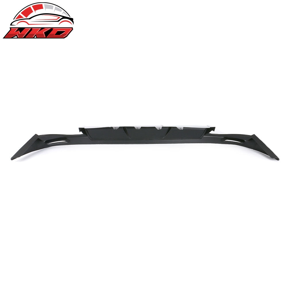 Fits 18-24 Toyota Camry XLE LE V2 Style Rear Bumper Lip Diffuser Valance Kit PP