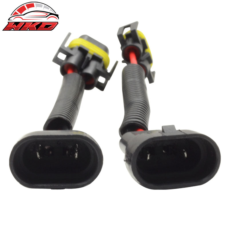 9006 Bulb To H11 H8 Headlight Fog Light Conversion Wiring Plug Adapter Harness